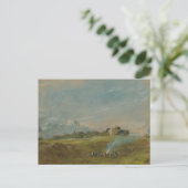 John Constable - Hampstead Heath, met een Bonfire Briefkaart (Staand voorkant)