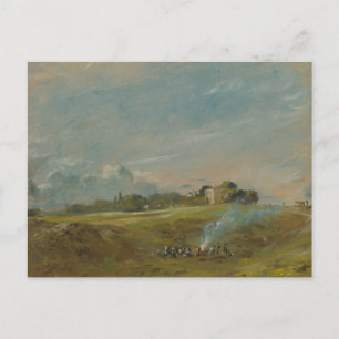 John Constable - Hampstead Heath, met een Bonfire Briefkaart