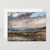 John Constable Hampstead Heath, met Pond en Bath Briefkaart (Voorkant / Achterkant)