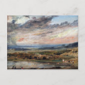 John Constable Hampstead Heath, met Pond en Bath Briefkaart (Voorkant)