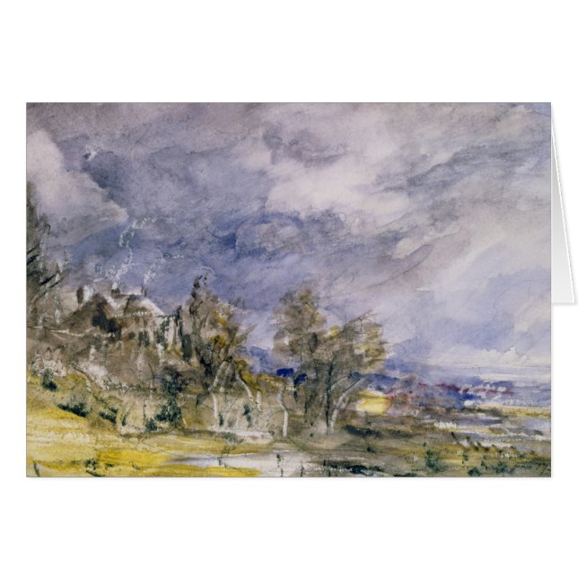 John Constable | Hampstead Heath van near Well Wa (Voorkant Horizontaal)