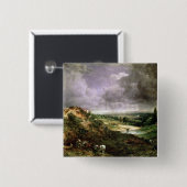 John Constable | Hampstead Heath Vierkante Button 5,1 Cm (Voorkant /achterkant)