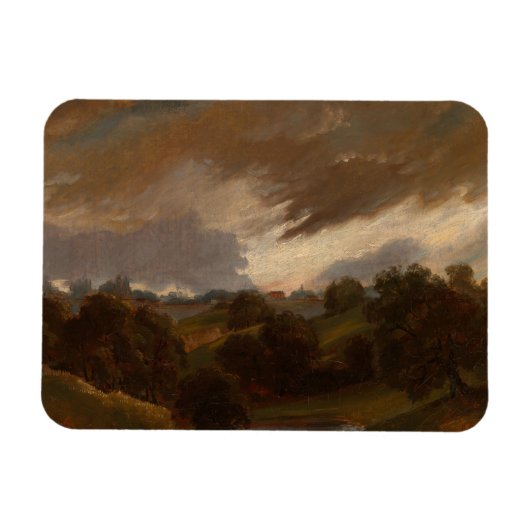 John Constable - Hampstead, Stormy Sky Magneet (Horizontaal)