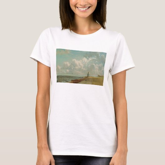 John Constable | Harwich, Laagvuurtoren en B T-shirt (Voorkant)