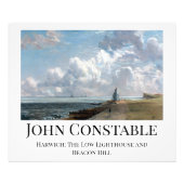 John Constable Harwich The Low Lighthouse Poster (Voorkant)