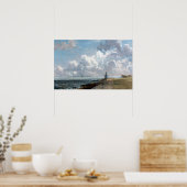 John Constable Harwich The Low Lighthouse Poster (Keuken)