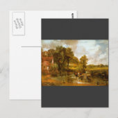 John Constable - Hay Wain Briefkaart (Voorkant / Achterkant)
