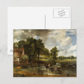 John Constable Hay Wain Briefkaart (Voorkant / Achterkant)