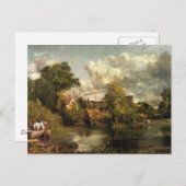 John Constable - Het kunstwerk The White Horse Briefkaart (Voorkant / Achterkant)