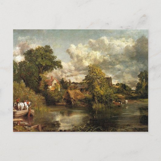 John Constable - Het kunstwerk The White Horse Briefkaart (Voorkant)