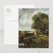 John Constable | Het slot, 1824 Briefkaart (Voorkant / Achterkant)