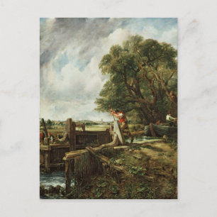 John Constable Het slot, 1824 Briefkaart