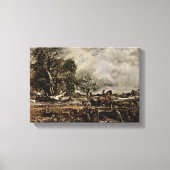 John Constable - Het springende paard Canvas Afdruk (Voorkant)