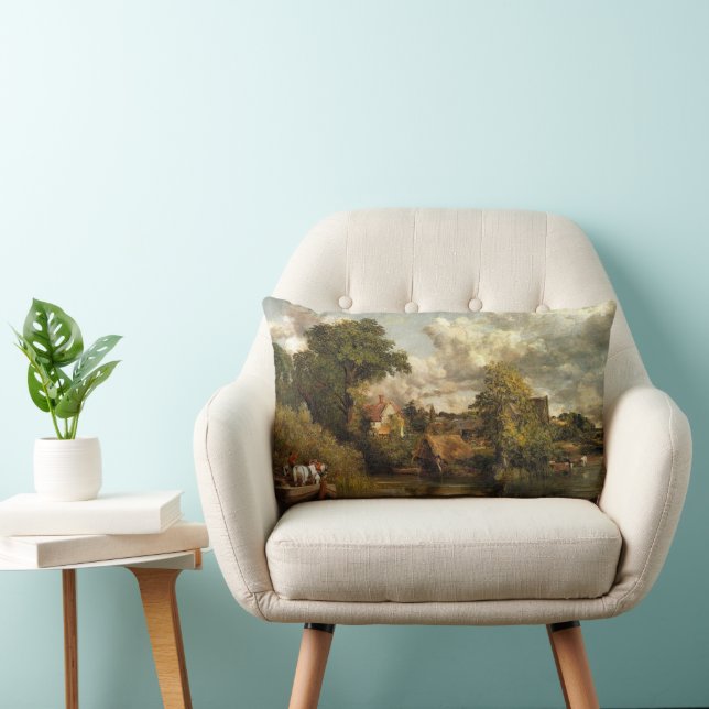 John Constable - Het witte paard kunstwerk Kussen (Stoel)