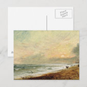 John Constable | Hove Beach, c.1824 (olie op papie Briefkaart (Voorkant / Achterkant)