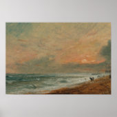 John Constable - Hove Beach Poster (Voorkant)