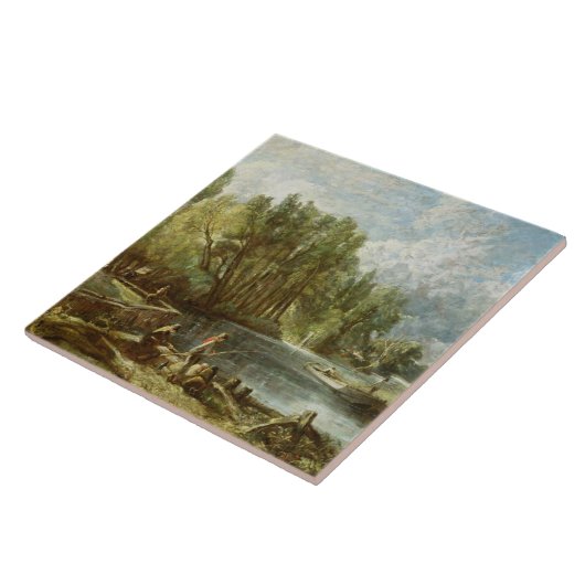 John Constable | Jonge Waltonians - Stratford  Tegeltje (Zijkant)