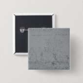 John Constable | Katoen in Holton Vierkante Button 5,1 Cm (Voorkant /achterkant)