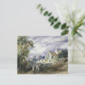John Constable | Kerk Stoke Poges Briefkaart (Staand voorkant)