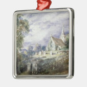 John Constable | Kerk Stoke Poges Metalen Ornament (Links)