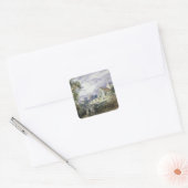 John Constable | Kerk Stoke Poges Vierkante Sticker (Envelop)