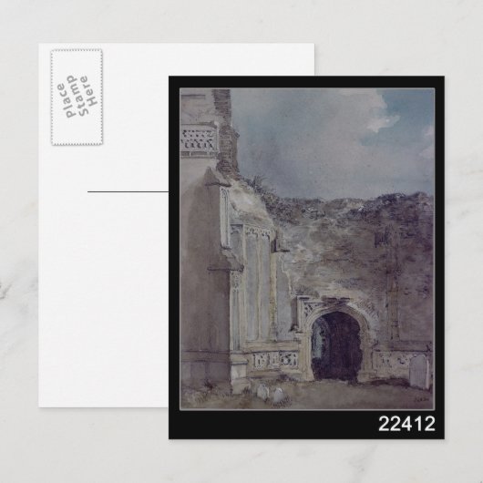 John Constable | Kerk van de Oost-Bergholt Briefkaart (Voorkant / Achterkant)