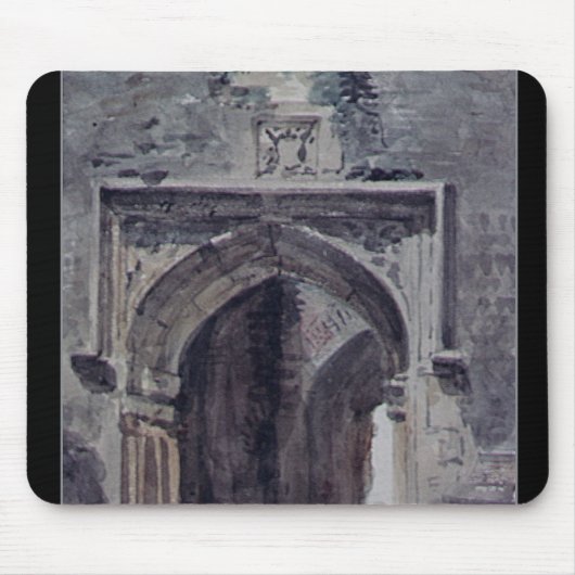 John Constable | Kerk van de Oost-Bergholt Muismat (Voorkant)