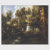 John Constable Landscape met Goatherd en Goats Cadeaupapier (Vlak)