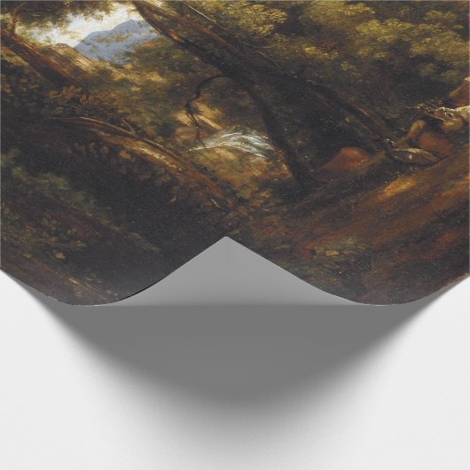 John Constable Landscape met Goatherd en Goats Cadeaupapier (Hoek)