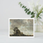 John Constable | Landschap in Hampstead, Boom en Briefkaart (Staand voorkant)