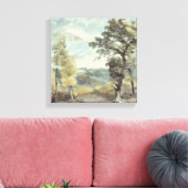 John Constable | Landschap met bomen en Pakistan Canvas Afdruk (Insitu (Woonkamer))