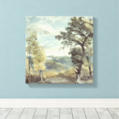 John Constable | Landschap met bomen en Pakistan Canvas Afdruk (Insitu (Houten vloer))
