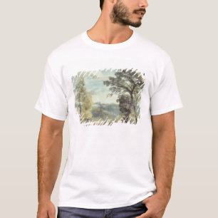 John Constable   Landschap met bomen en Pakistan T-shirt