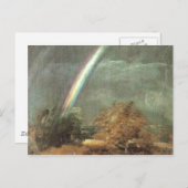John Constable - Landschap met dubbele regenboog Briefkaart (Voorkant / Achterkant)