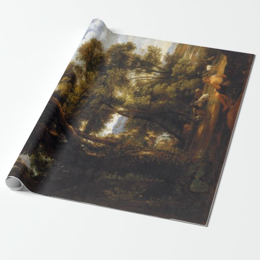 John Constable Landschap met geitenhoeder en geite Cadeaupapier (Uitgerold)