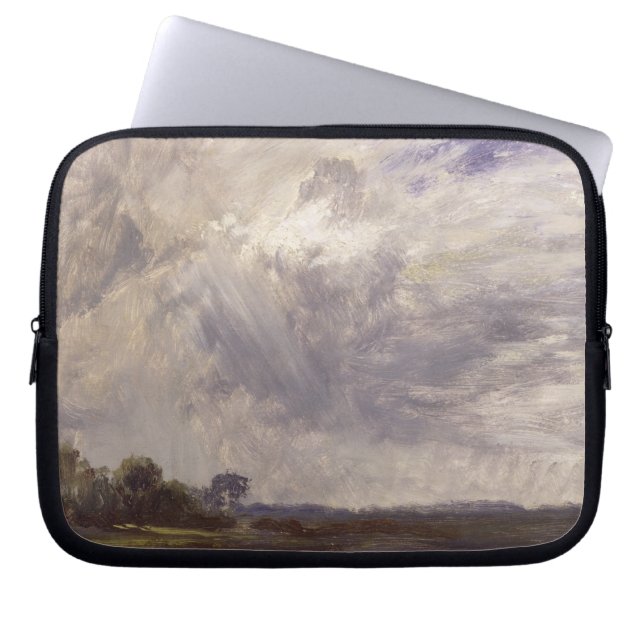 John Constable | Landschap met grijze vleugel, c. Laptop Sleeve (Voorkant)