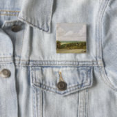 John Constable | Landschap: Stroomschaal in Suf Vierkante Button 5,1 Cm (In situ)