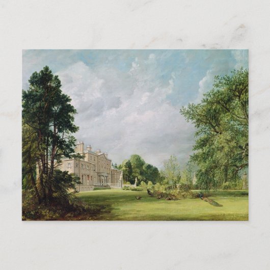 John Constable | Malvern Hall, Warwickshire, 1821 Briefkaart (Voorkant)