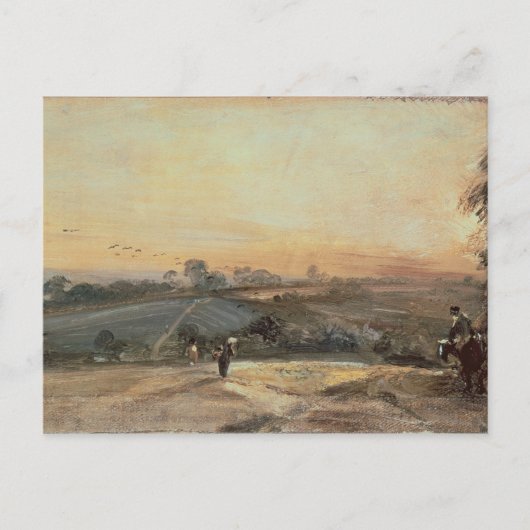 John Constable | Najaarzonneschijn Briefkaart (Voorkant)
