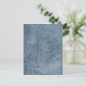 John Constable | Onderzoek naar as en andere bomen Briefkaart (Staand voorkant)