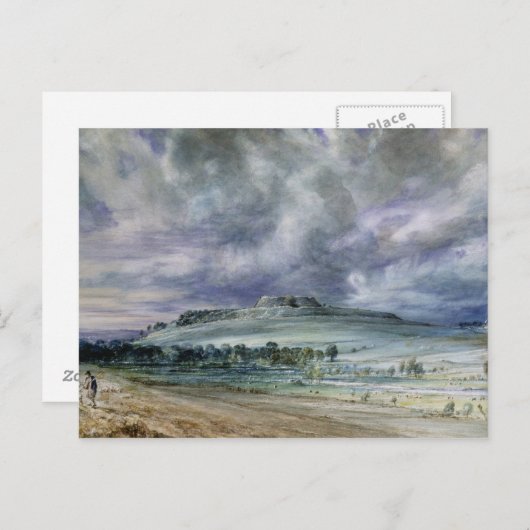 John Constable | Oude Sarum Briefkaart (Voorkant / Achterkant)