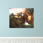 John Constable - Parham Mill (Gewijzigd) Canvas Afdruk (Insitu (Houten vloer))