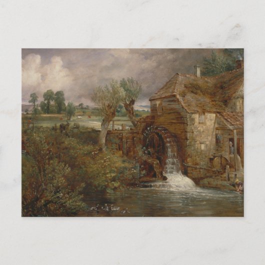 John Constable - Parham Mill, Gillingham Briefkaart (Voorkant)