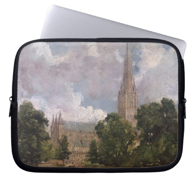 John Constable | Salisbury Cathedraal uit de sout Laptop Sleeve (Voorkant)