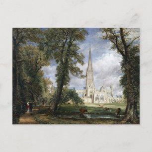 John Constable Salisbury Cathedraal van bisschop Briefkaart