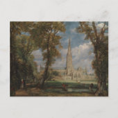 John Constable | Salisbury Cathedraal van de Berg Briefkaart (Voorkant)