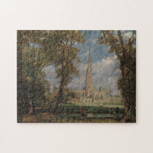John Constable   Salisbury Cathedraal van de Berg Legpuzzel