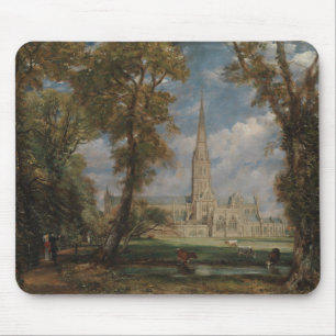 John Constable Salisbury Cathedraal van de Berg Muismat