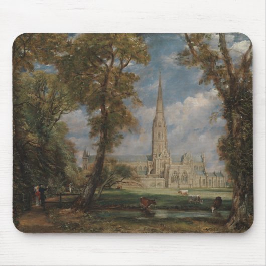John Constable | Salisbury Cathedraal van de Berg Muismat (Voorkant)