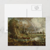John Constable | Salisbury Cathedraal van de Mead Briefkaart (Voorkant / Achterkant)